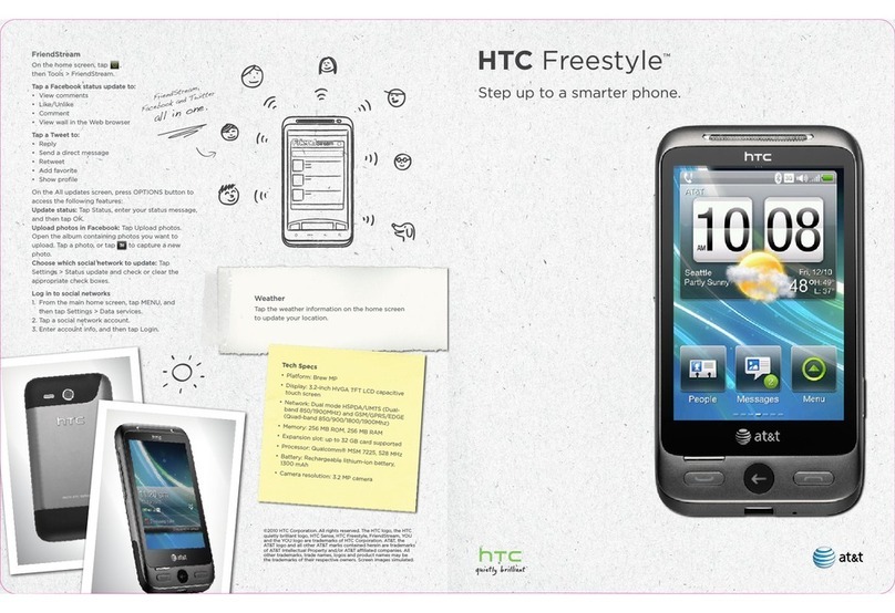 HTC Freestyle User manual HTC Freestyle User manual