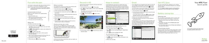 HTC HTC Flyer quick guide