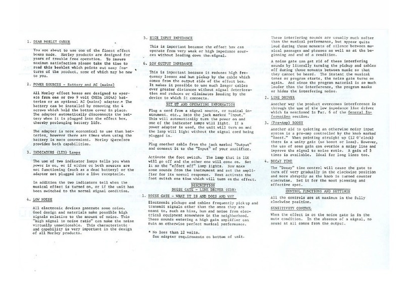 MORLEY GDB2 manual