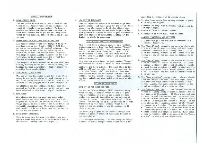 MORLEY FLB2 manual