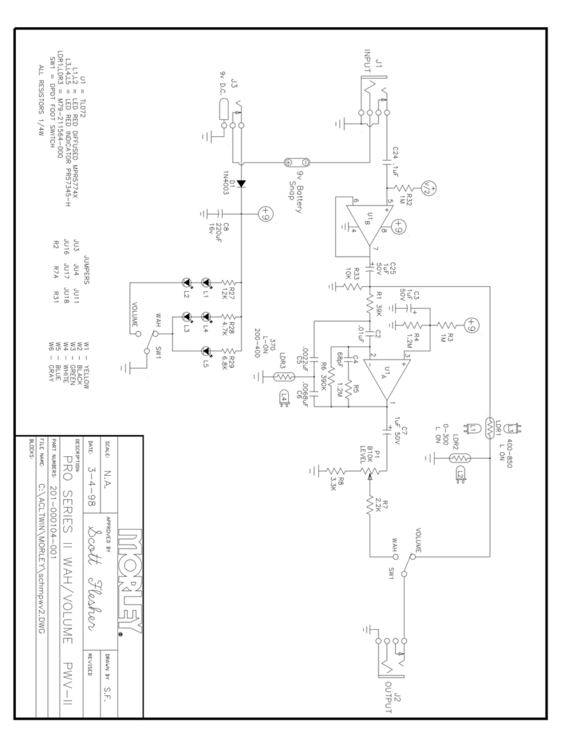 MORLEY PWV-IIES User manual