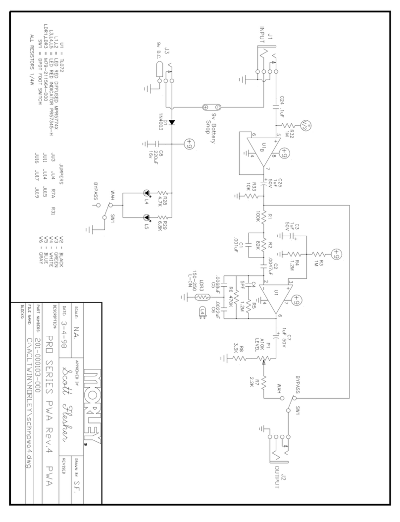 MORLEY PWAES manual
