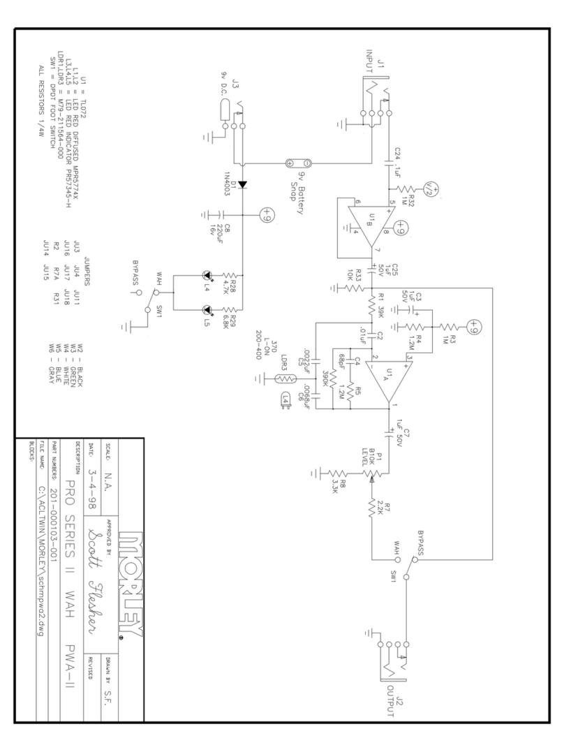 MORLEY PWA-IIES manual