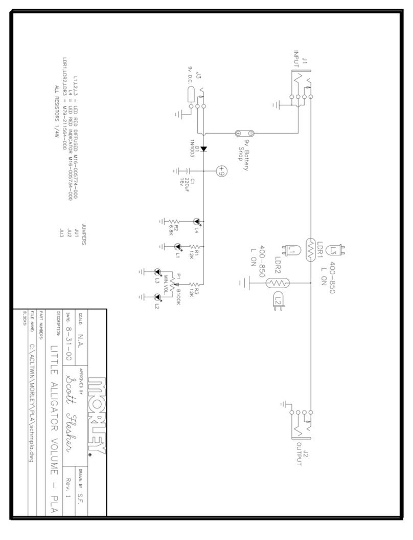 MORLEY PLAES User manual