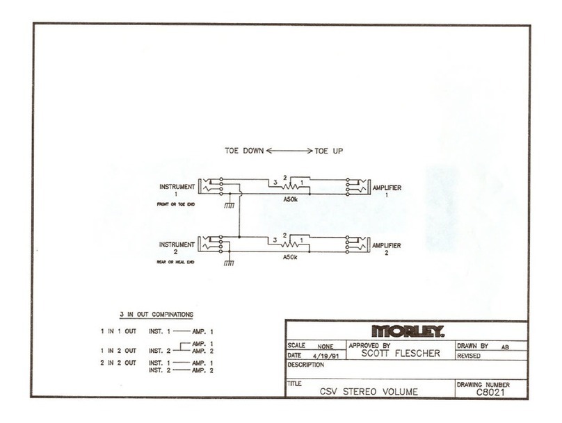 MORLEY CSVES User manual