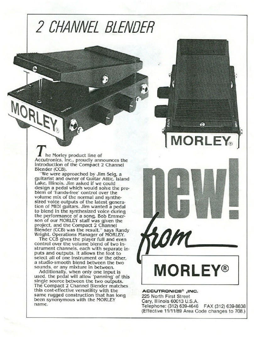 MORLEY CCB1 User manual MORLEY CCB1 User manual