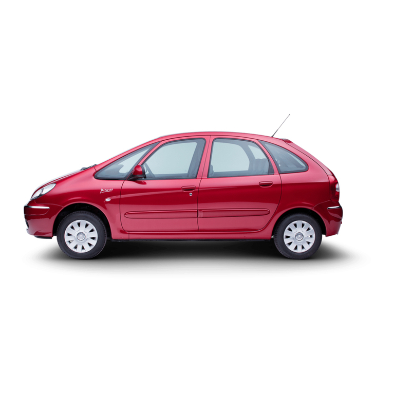 CITROEN XSARA PICASSO - User manual