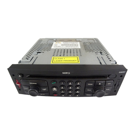 CITROEN NAVIDRIVE - XSARA PICASSO manual