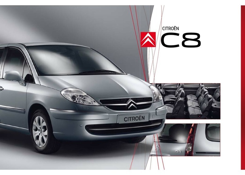 CITROEN C8 NaviDrive User manual