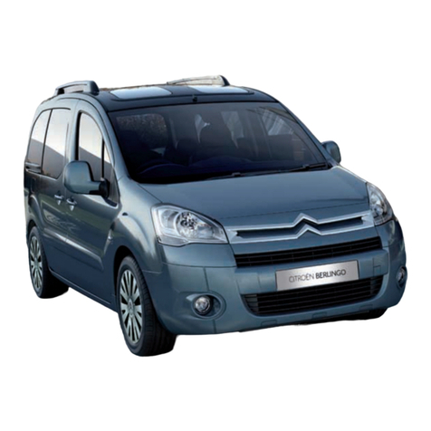 CITROEN BERLINGO User manual CITROEN BERLINGO User manual