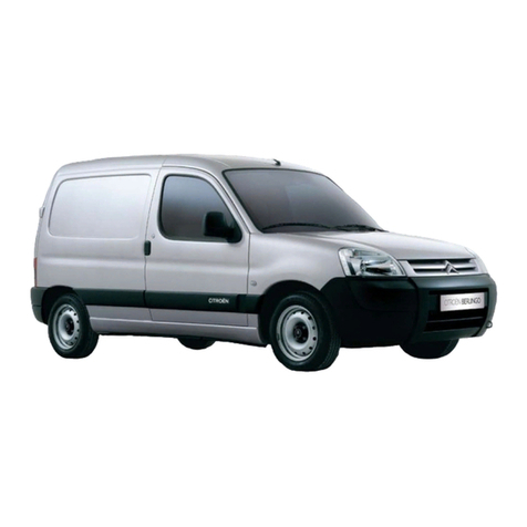 CITROEN BERLINGO FIRST User manual CITROEN BERLINGO FIRST User manual