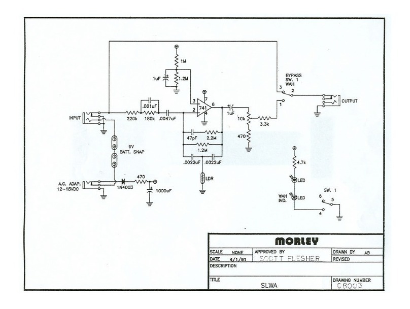 MORLEY SLWAES manual