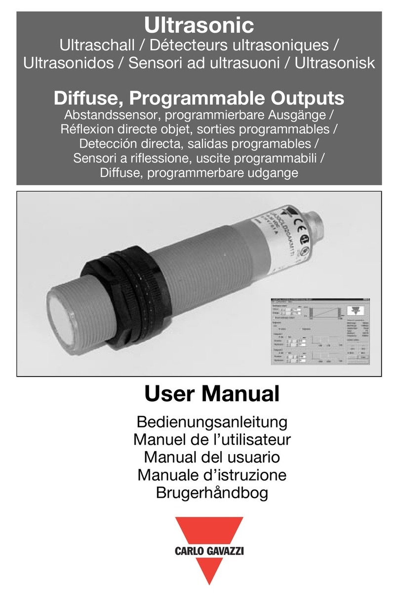 CARLO GAVAZZI UA 30 CLD user manual