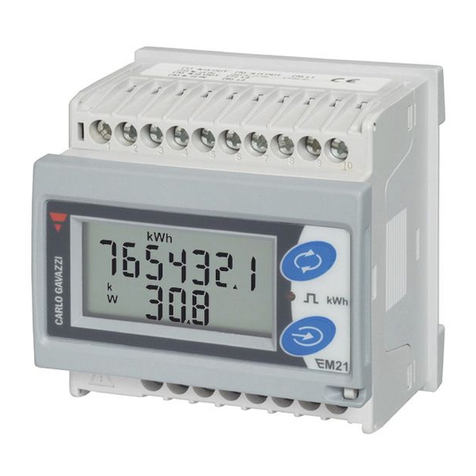 CARLO GAVAZZI EM21 - COMMUNICATION PROTOCOL V1 REV0 User manual