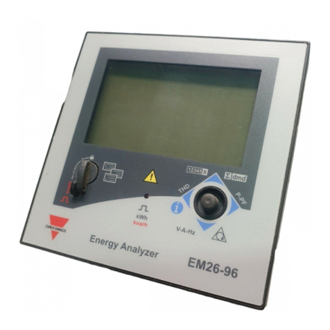 CARLO GAVAZZI EM 26 manual