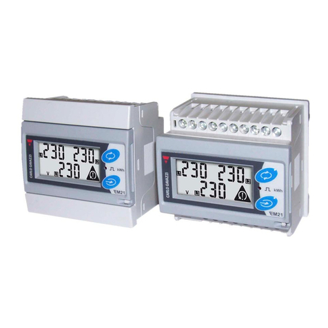 CARLO GAVAZZI EM 21 User manual