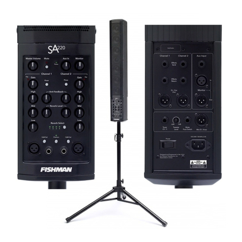 Fishman SA220 user guide