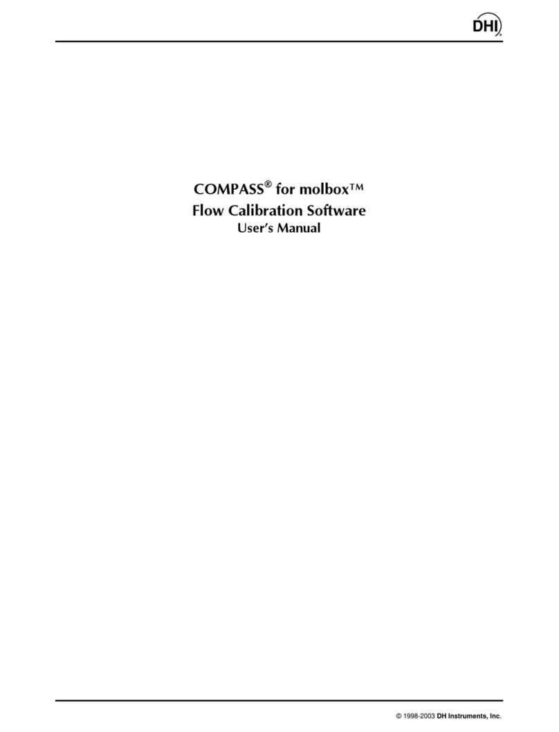 DH Instruments COMPASS FOR MOLBOX user manual