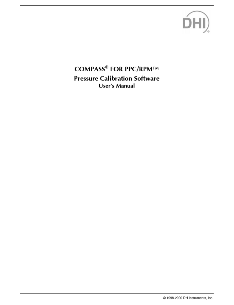 DH Instruments COMPASS FOR PPC - V2.0 user manual DH Instruments COMPASS FOR PPC - V2.0 user manual