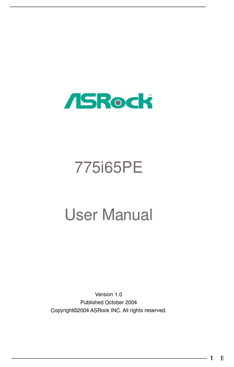 ASROCK 775i65PE user manual