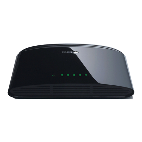 D-Link DES-1005E User manual