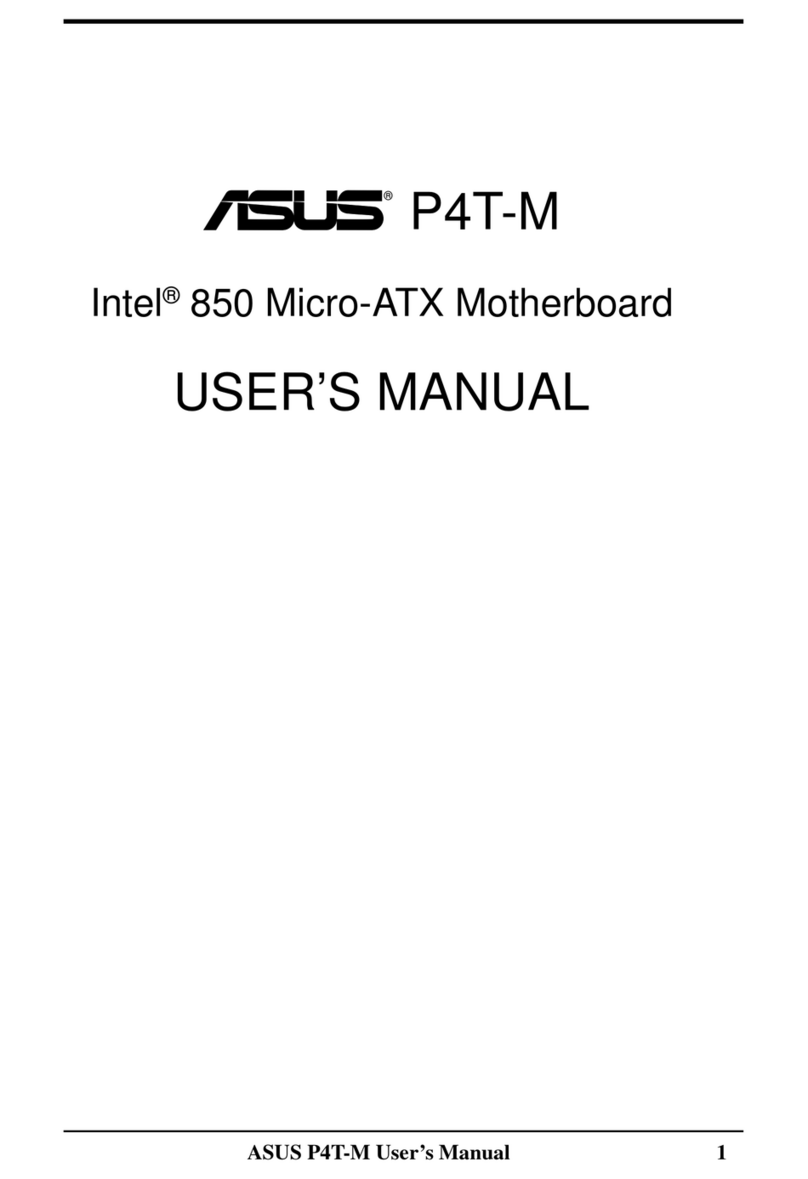 Asus 850E - P4 ATX 533MHzFSB USB2 LAN user manual