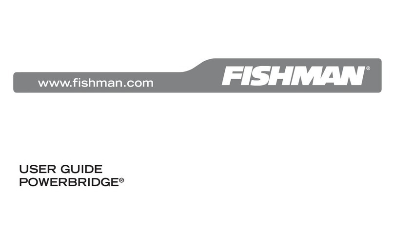 Fishman POWERBRIDGE user guide