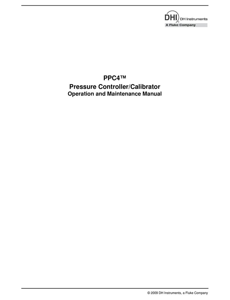 DH Instruments PPC4 User manual