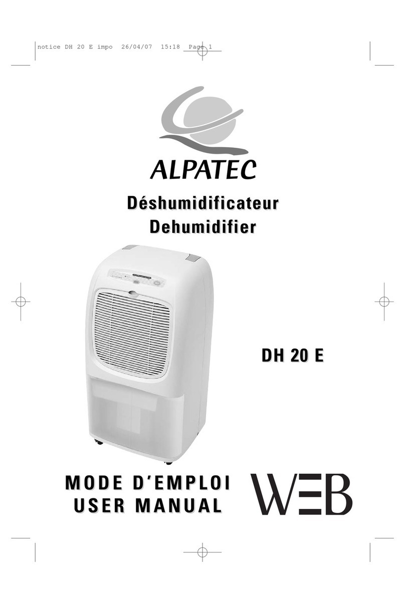 ALPATEC DH 20 E User manual