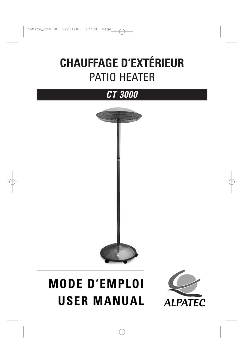 ALPATEC CT 3000 user manual