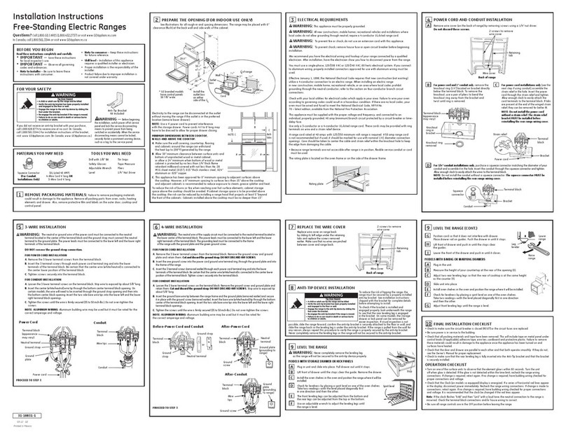GE JBS15MBB User manual