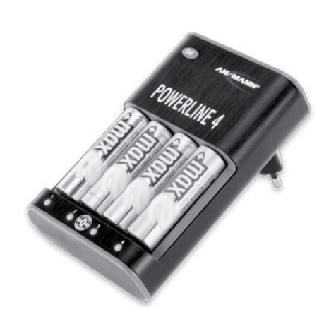ANSMANN POWERLINE 4 TRAVELLER User manual