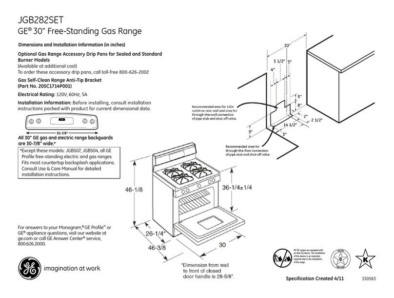 GE JGB282SETSS Manual