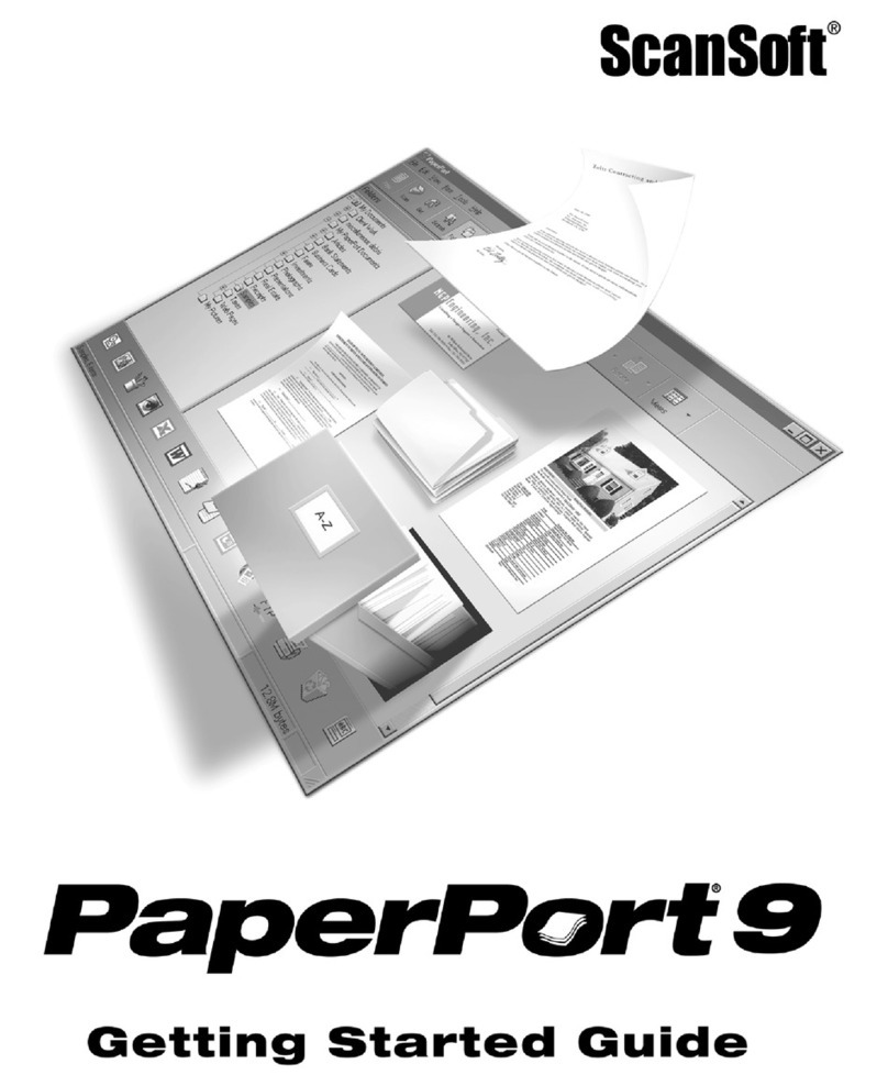 ScanSoft PAPERPORT 9 User manual