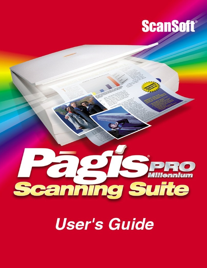 ScanSoft PAGIS PRO 3.0 User manual