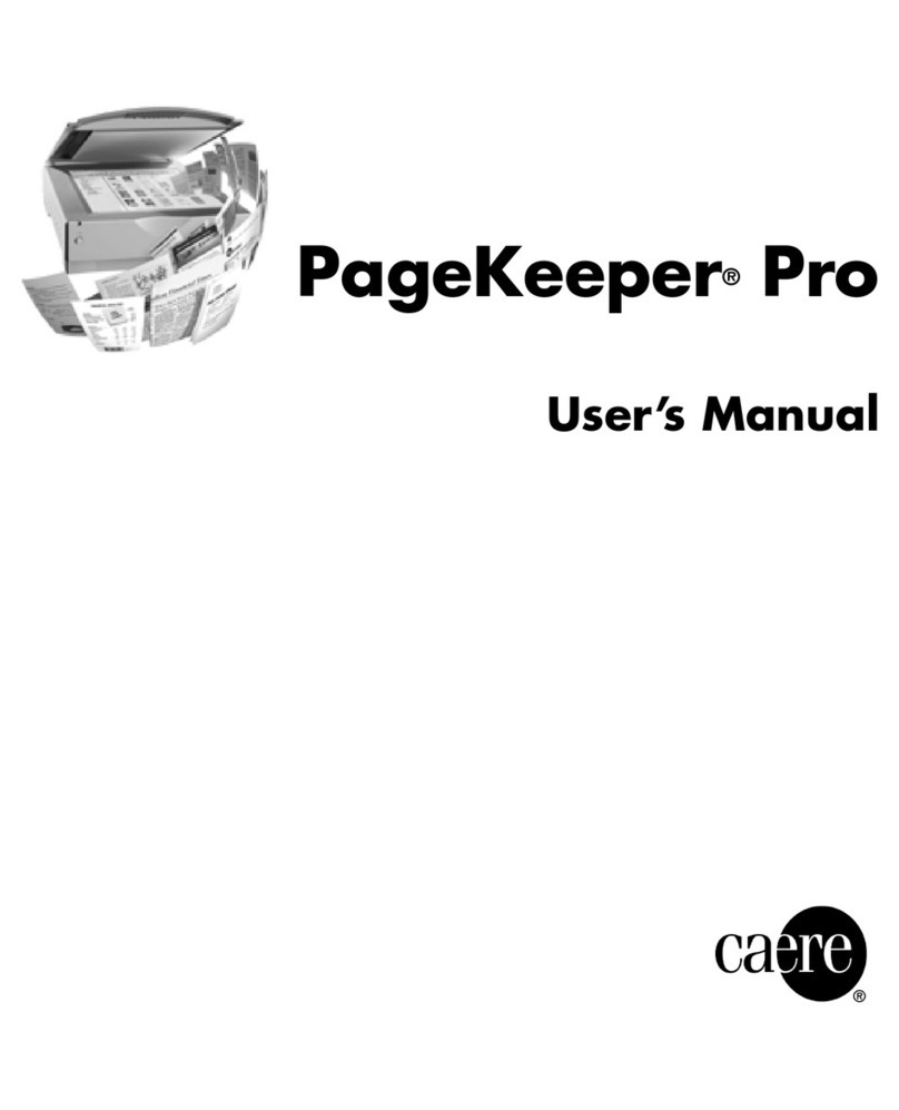 NUANCE PAGEKEEPER PRO 3 User manual