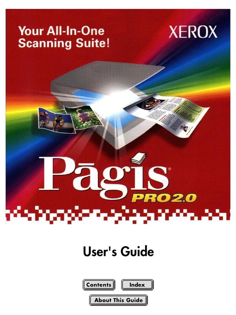Xerox PAGIS PRO 2.0 User manual