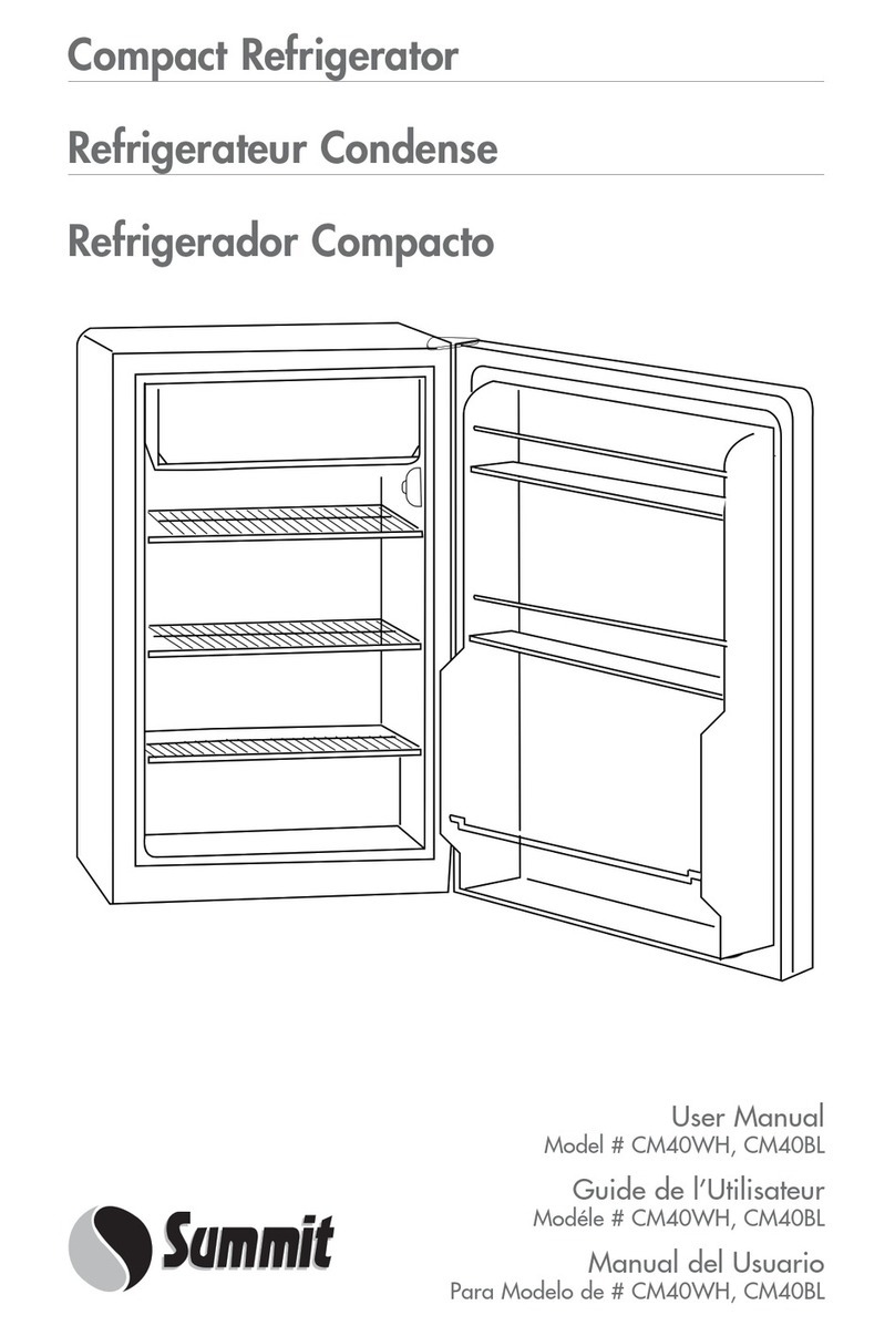 Summit CM40BL User manual