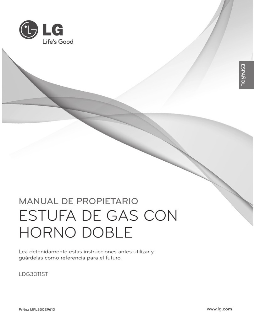LG LDG3011ST Instruction Manual