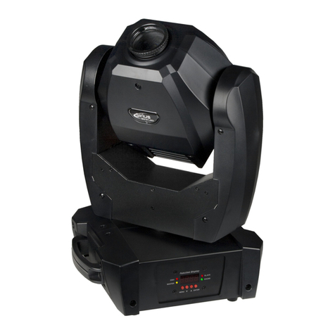 JB Systems Sirius User manual