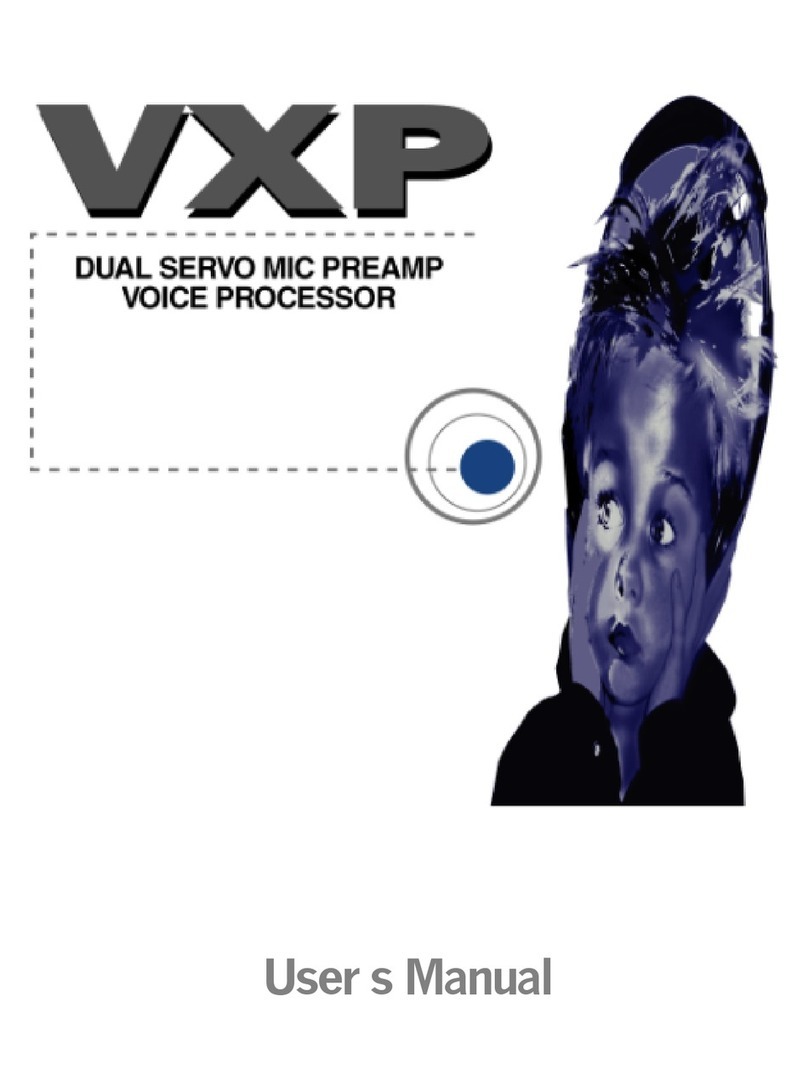 PRESONUS VXP - user manual
