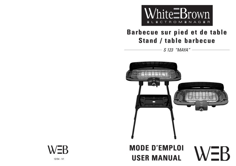WHITE BROWN S 123 user manual