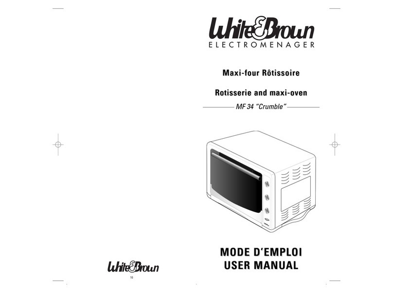 WHITE BROWN MF 34 User manual