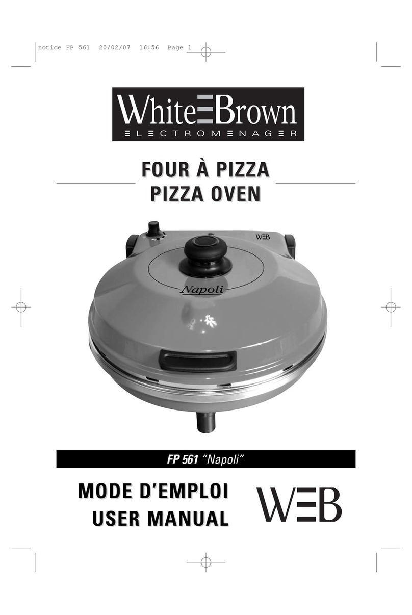 WHITE BROWN FP 561 user manual