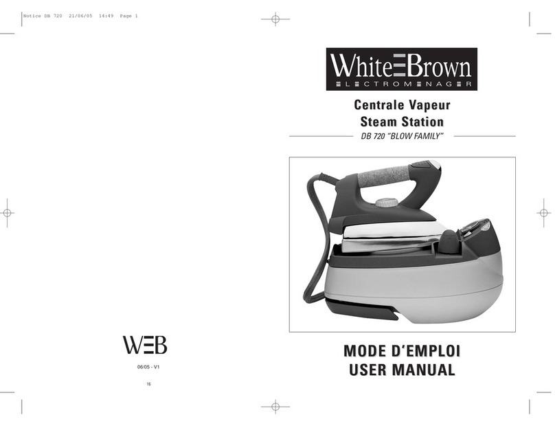 WHITE BROWN DB 720 user manual