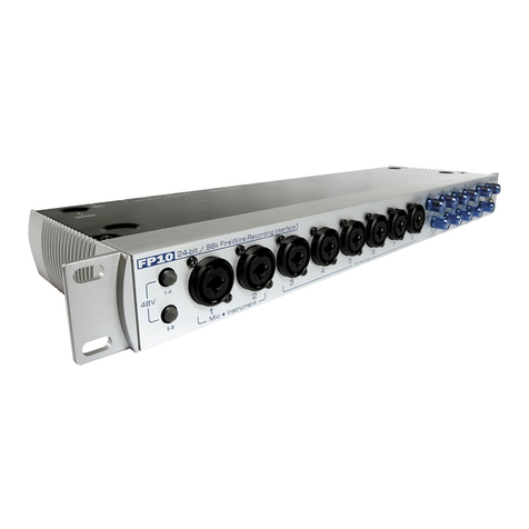PRESONUS FIREPODOD User manual