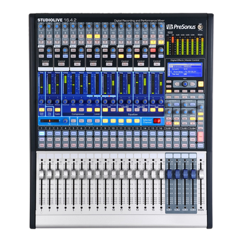 PRESONUS STUDIOLIVE 16.4.2 User guide
