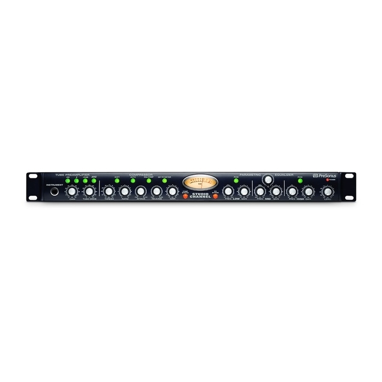 PRESONUS BLUEMAX - user manual