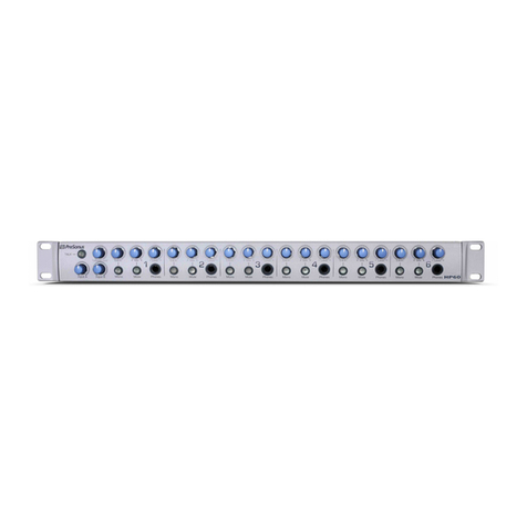 PRESONUS HP60 - V1.1 User manual