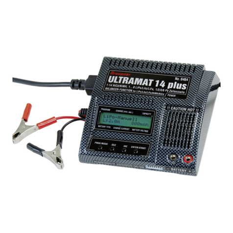 GRAUPNER ULTRA TRIO PLUS 14 User manual